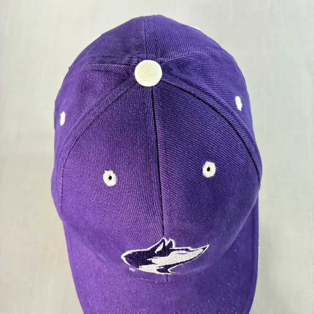 Washington Huskies Purple Hat NCAA Adjustable Strapback Cap Bigatures